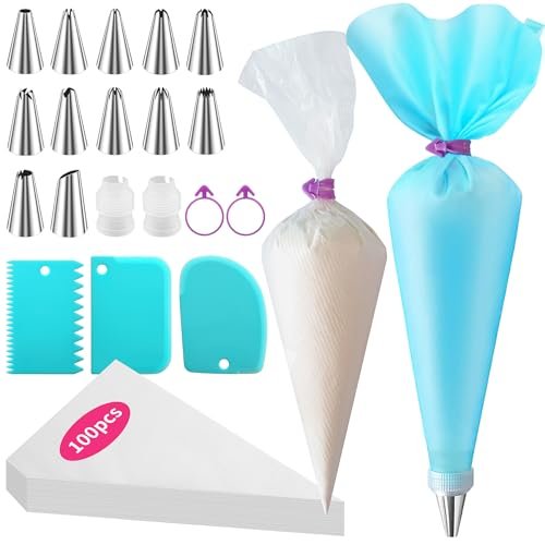ALLTOP Piping Bags and Tips Set
